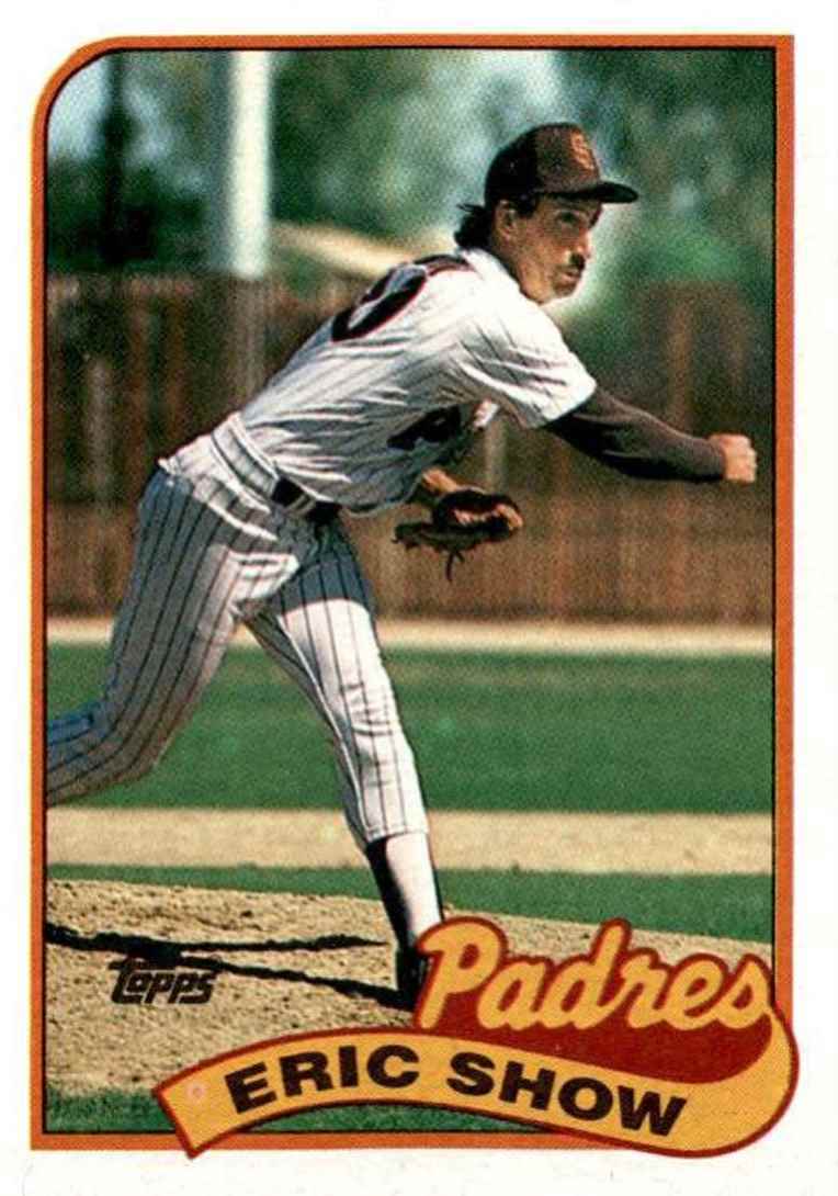 1989 Topps Eric Show 1 San Diego Padres #427