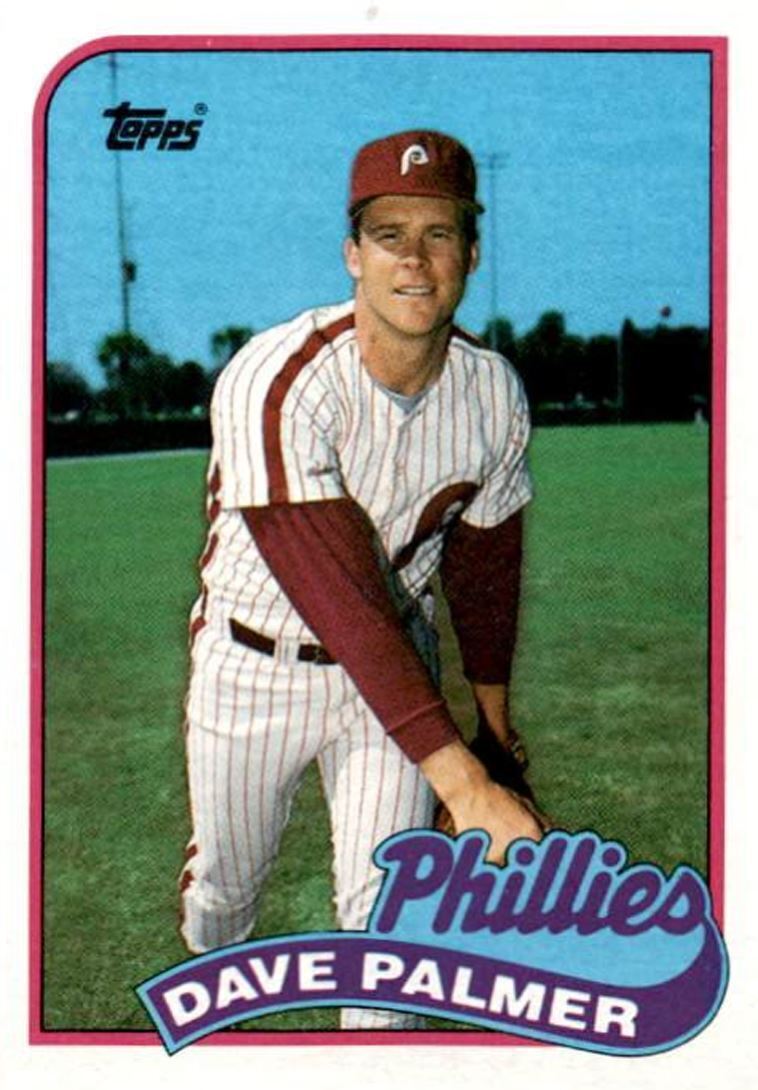 1989 Topps Dave Palmer 1 Philadelphia Phillies #67