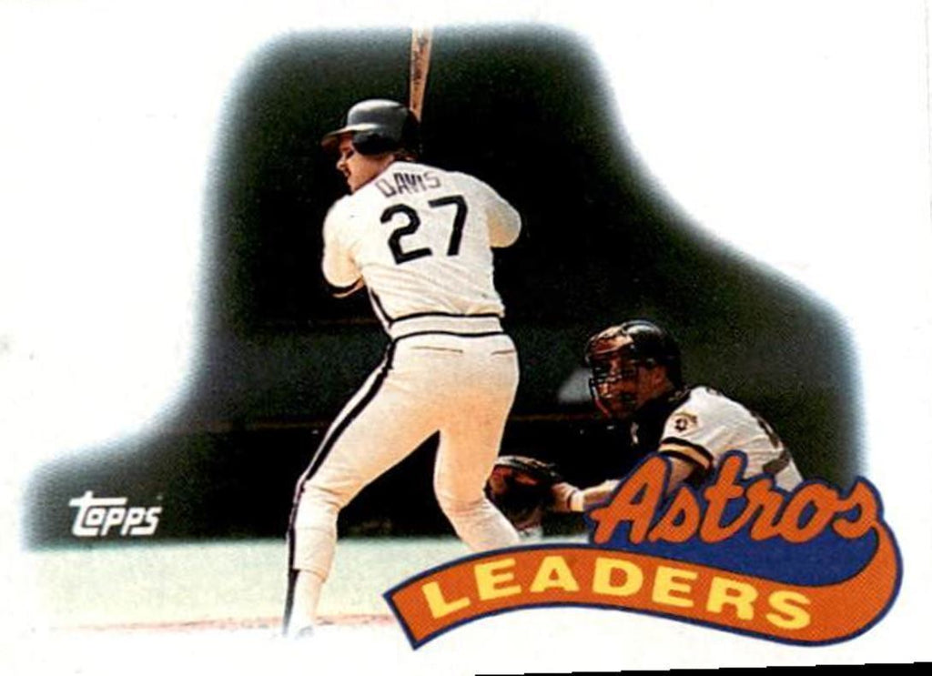 1989 Topps Astros Leaders - Glenn Davis 2 Houston Astros #579