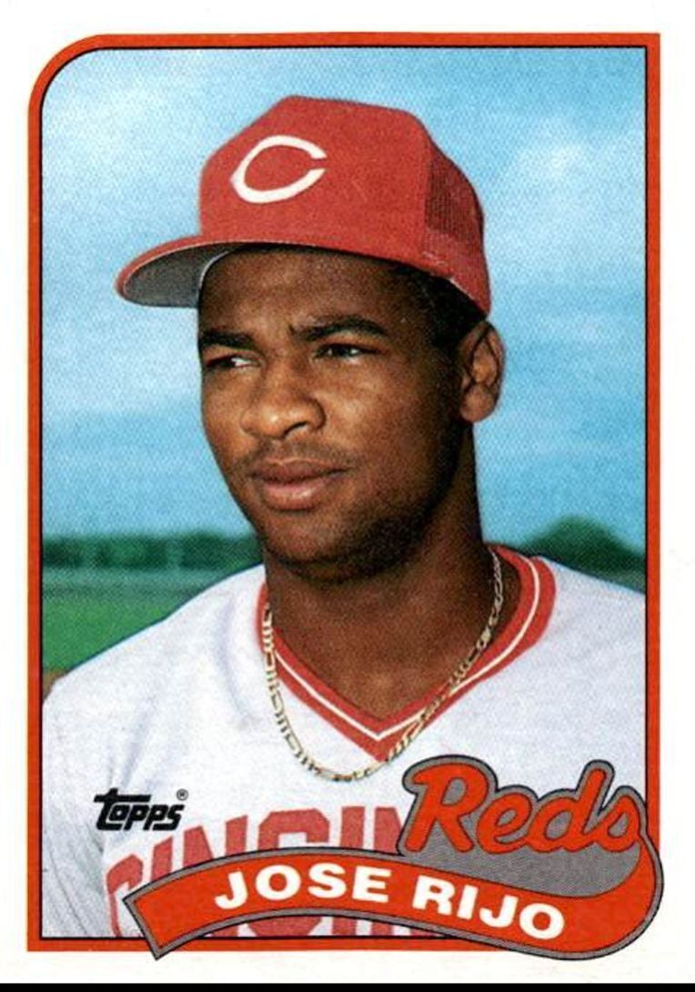 1989 Topps Jose Rijo 4 Cincinnati Reds #135