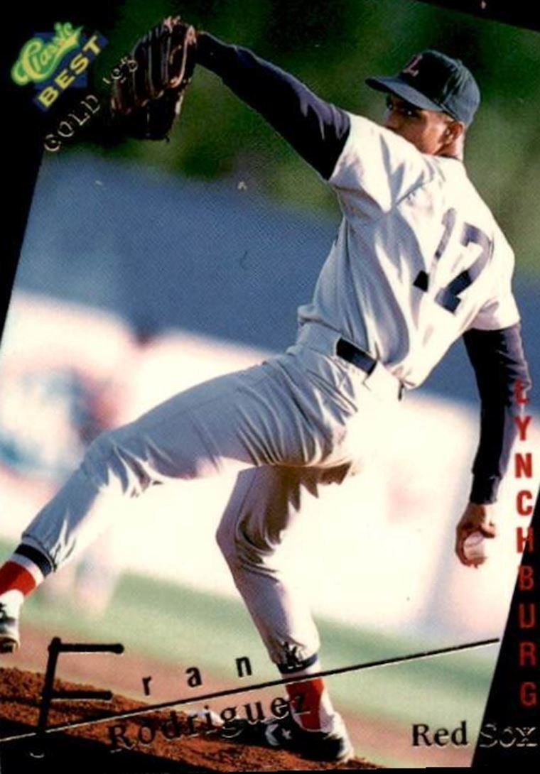 1993 Classic Best Gold Frank Rodriguez Lynchburg Red Sox #22