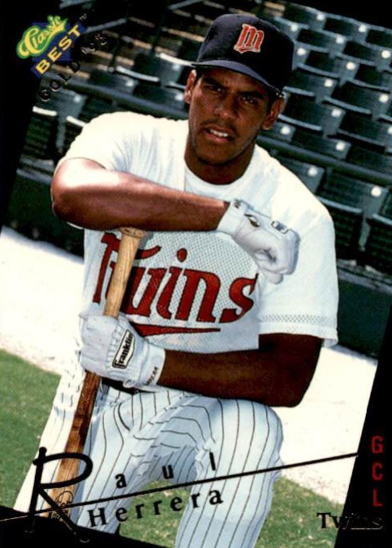 1993 Classic Best Gold Raul Herrera GCL Twins #102