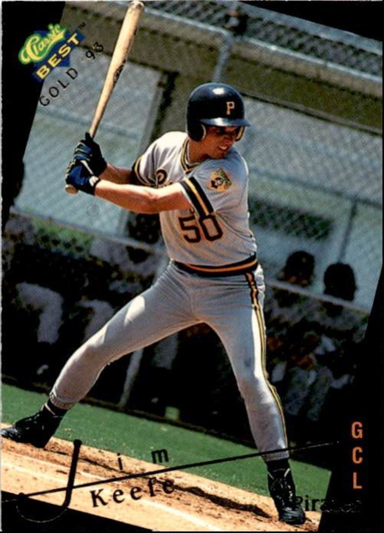 1993 Classic Best Gold Jim Keefe GCL Pirates #199