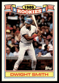 1990 Topps Rookies Dwight Smith A Baseball Cards #26