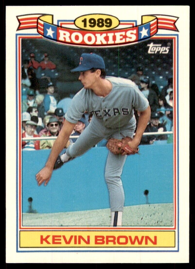 1990 Topps Rookies Kevin Brown B Baseball Cards #5