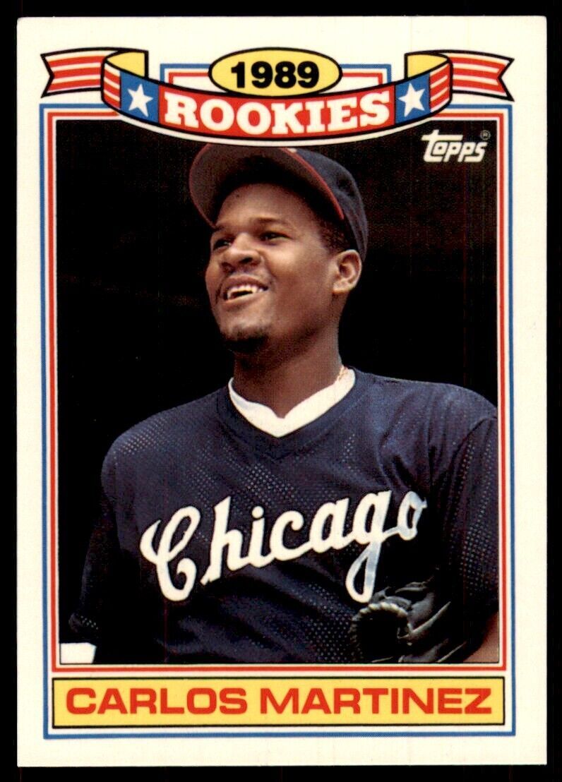 1990 Topps Rookies Carlos Martinez B Baseball Cards #19