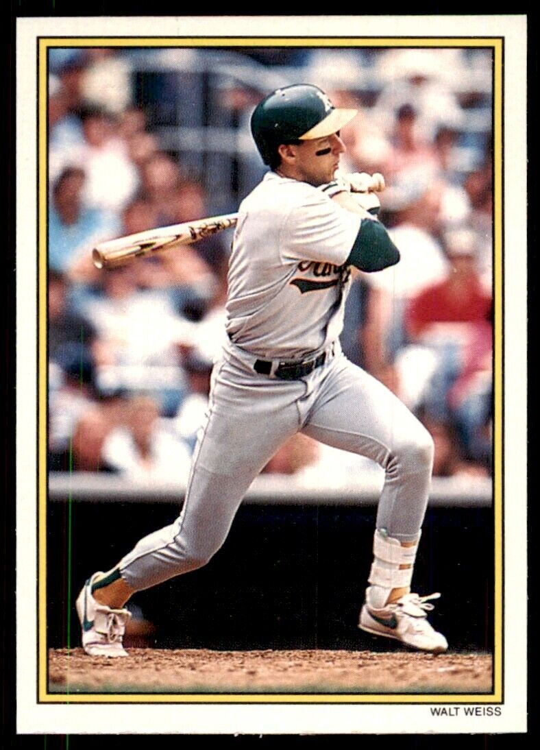 1989 Topps  All Stars Walt Weiss A Baseball Cards #50