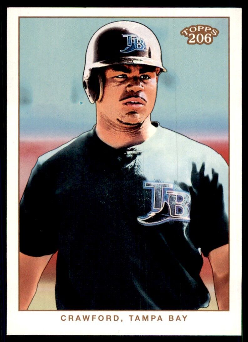 2003 Topps 206 Carl Crawford Baseball Cards #363