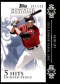 2008 Topps Moments & Milestones Hunter Pence 047/150 Baseball Cards #10