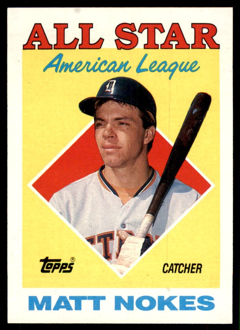 1988 Topps Matt Nokes A Baseball Cards #393