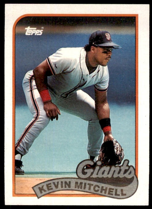 1989 Topps Kevin Mitchell A Baseball Cards #189