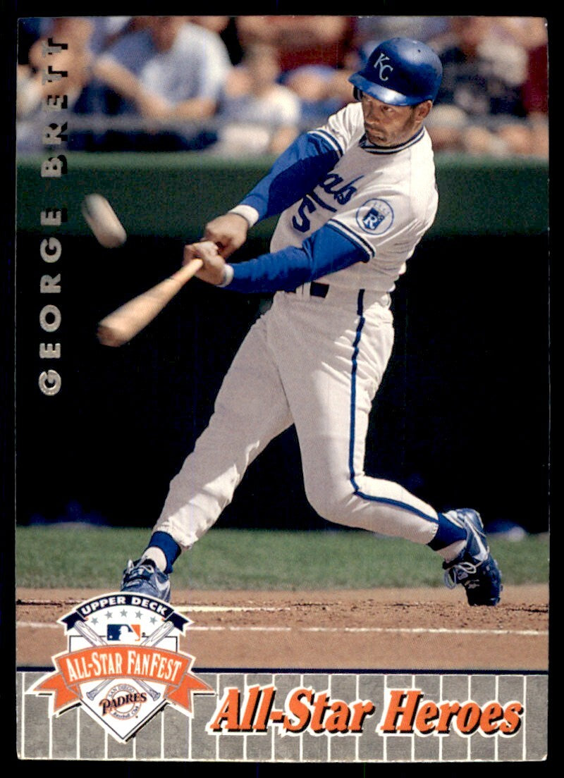 1992 Upper Deck FanFest George Brett Baseball Cards #16