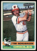 1976 Topps Tim Nordbrook A Baseball Cards #252