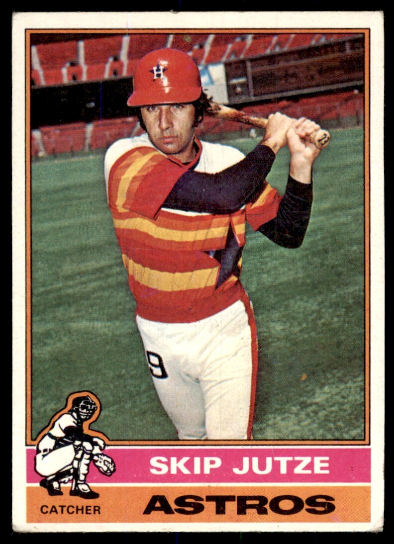1976 Topps Skip Jutze Baseball Cards #489