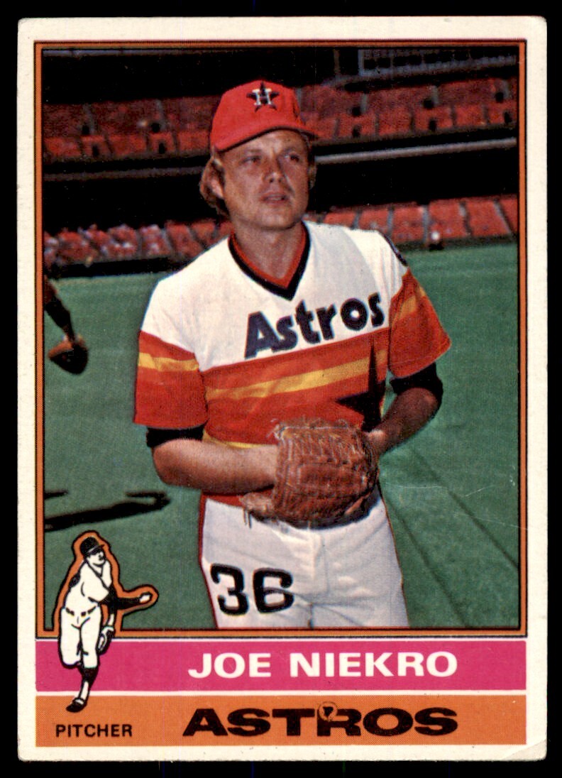 1976 Topps Joe Niekro Baseball Cards #273