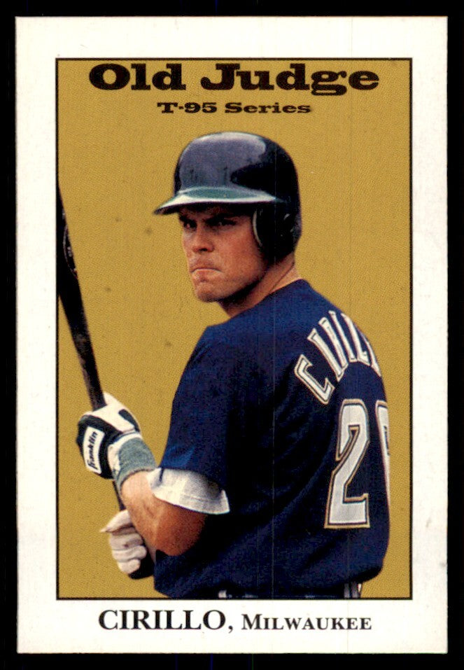 1995 Signature Rookies Old Judge T-95 Series Jeff Cirillo Baseball Cards #10