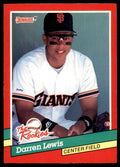 1991 Donruss The Rookies Darren Lewis Baseball Cards #35