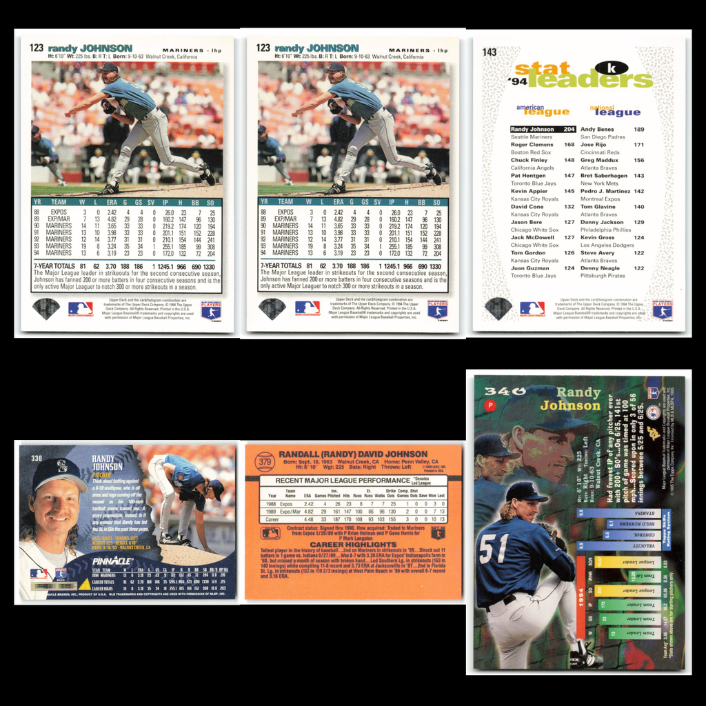 Jeffrey Hammonds Lot 6 Baseball Cards 1994 Collectors Choice Baltimore Orioles