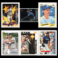 Randy Johnson Lot 6 Baseball Cards 1996 Topps Seattle Mariners Set Collection NM
