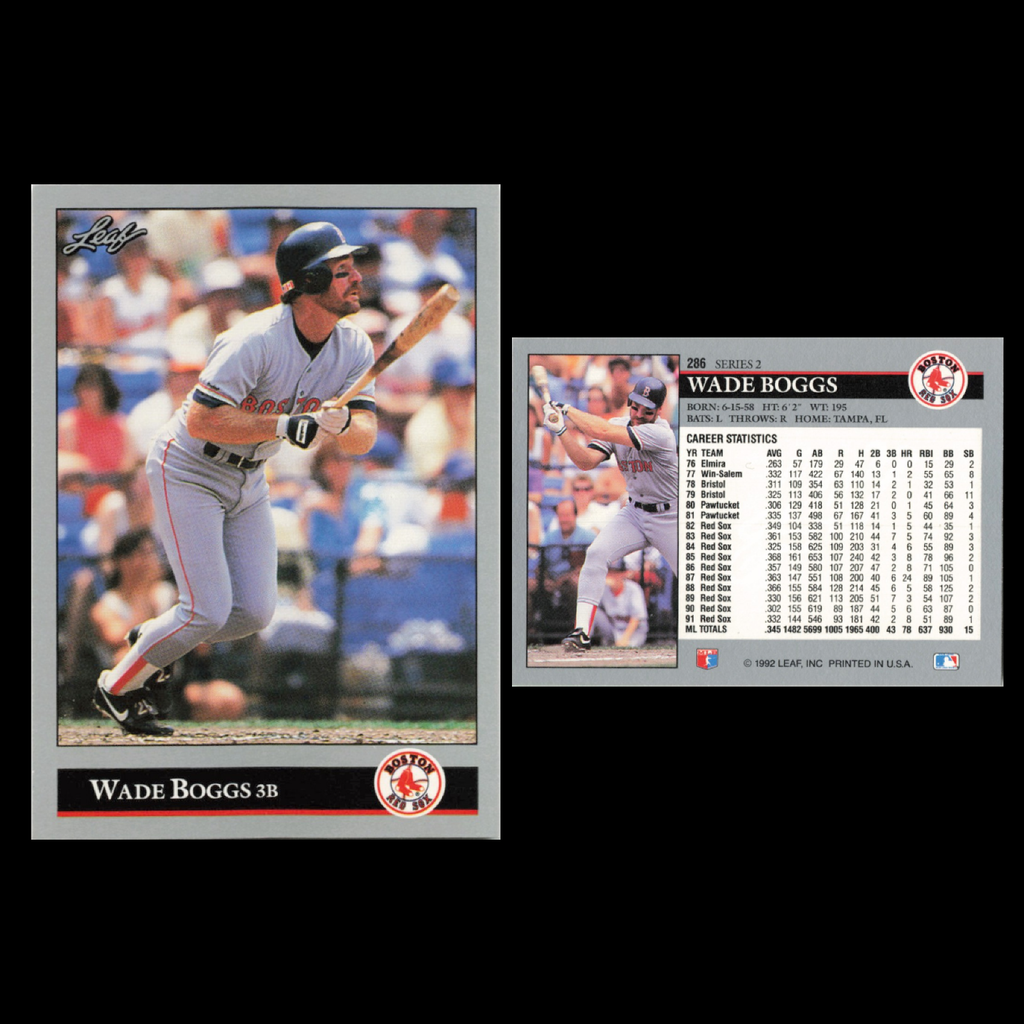 Wade Boggs Lot 10 Baseball Cards  Score Boston Red Sox Set Collection MLB NM