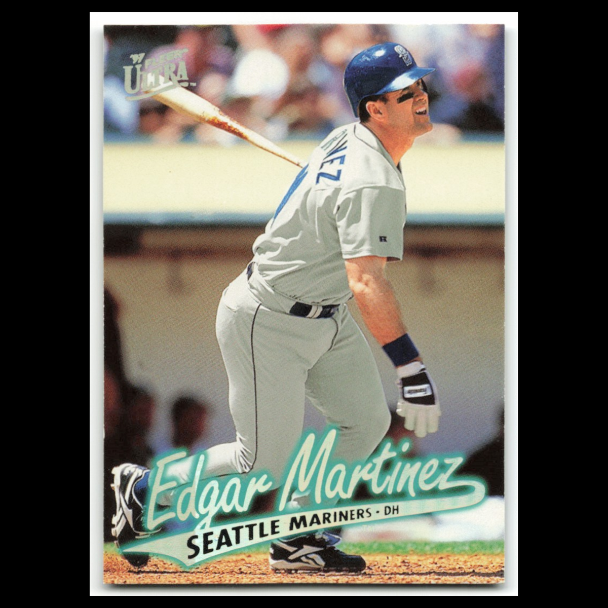 Edgar Martinez #125 1997 Fleer Ultra Seattle Mariners Baseball Card MLB NM