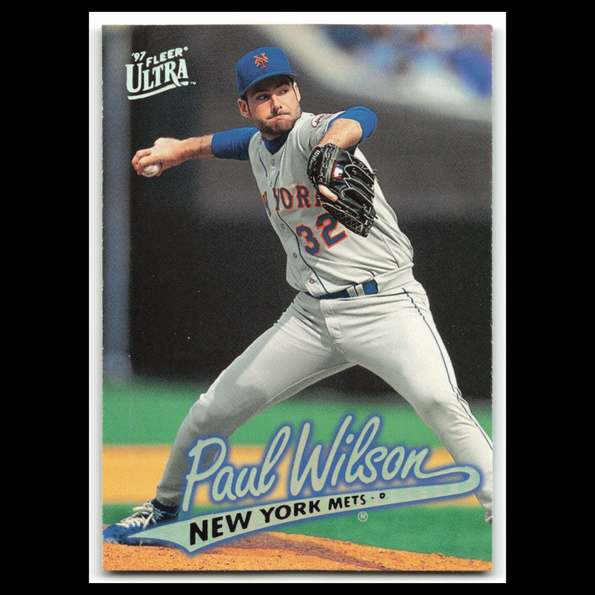 Paul Wilson #246 1997 Fleer Ultra New York Mets Baseball Card MLB NM