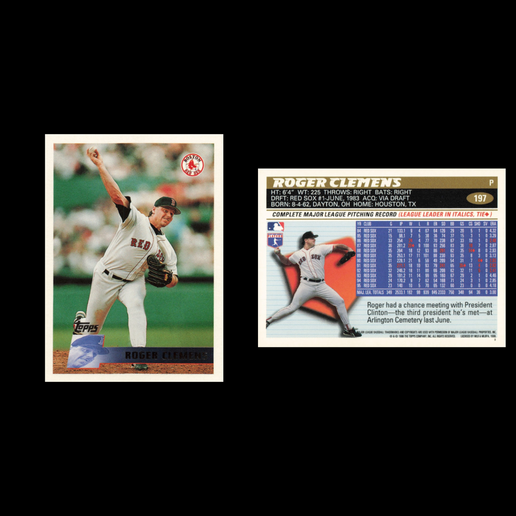Roger Clemens Lot 8 Baseball Cards 1992 Upper Deck Boston Red Sox Set Collection