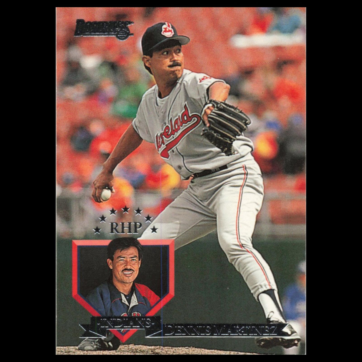 Dennis Martinez #92 1995 Donruss Cleveland Indians Baseball Card MLB NM