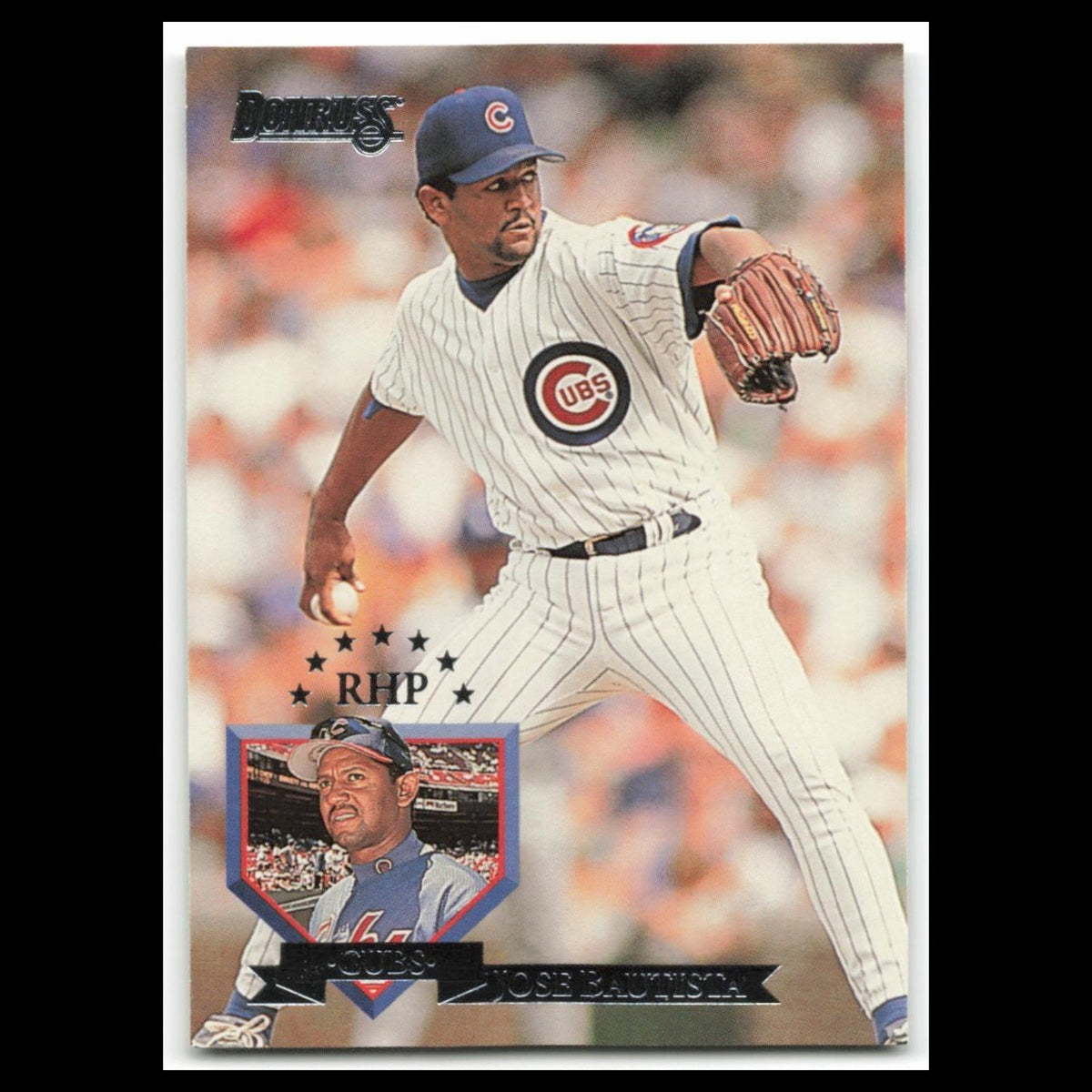 Jose Bautista #243 1995 Donruss Chicago Cubs Baseball Card MLB NM