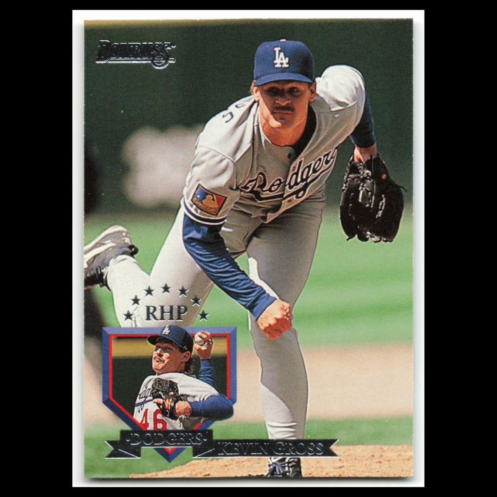 Kevin Gross #424 1995 Donruss Los Angeles Dodgers Baseball Card MLB NM