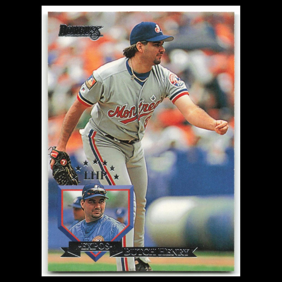 Butch Henry #455 1995 Donruss Montreal Expos Baseball Card MLB NM