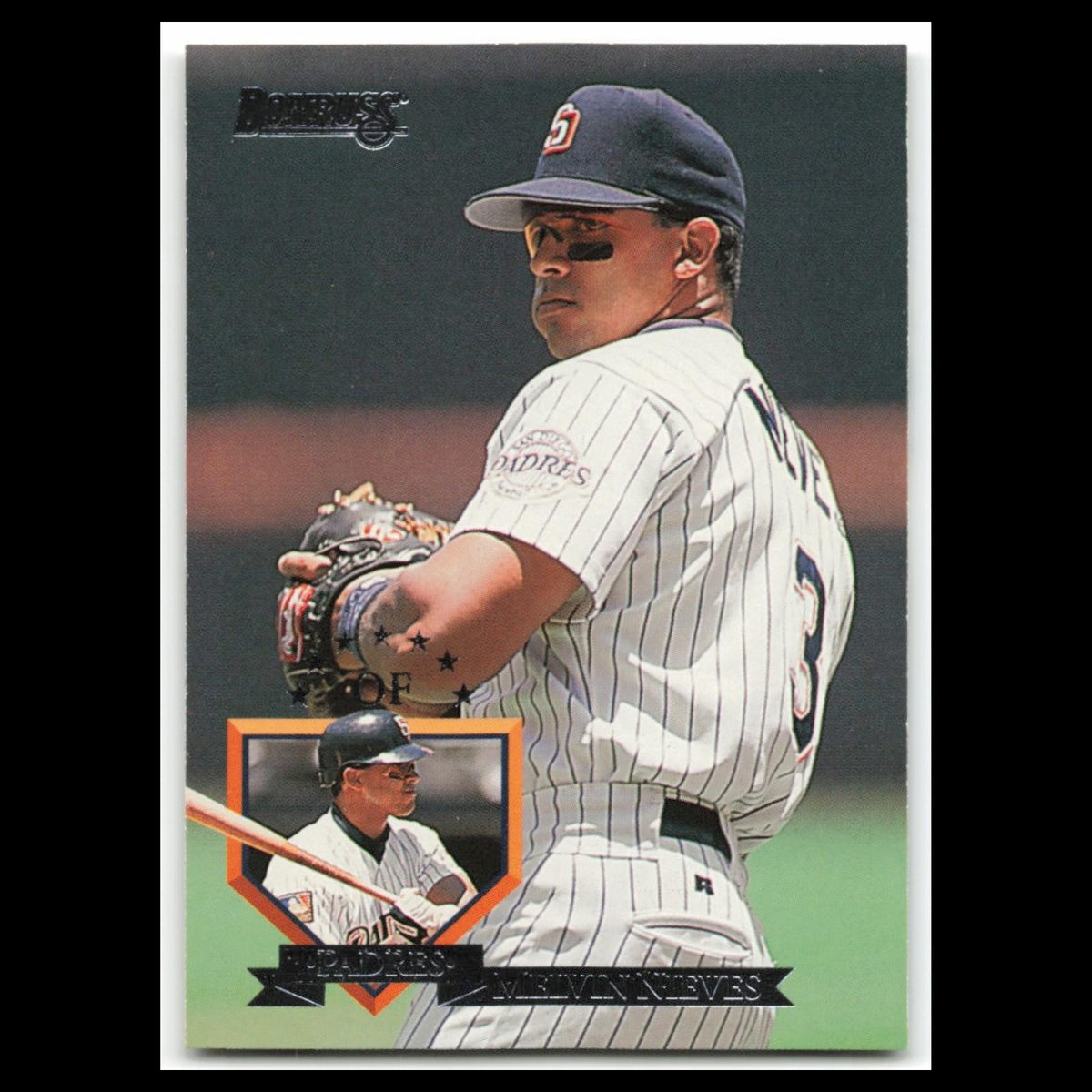 Melvin Nieves #482 1995 Donruss San Diego Padres Baseball Card MLB NM