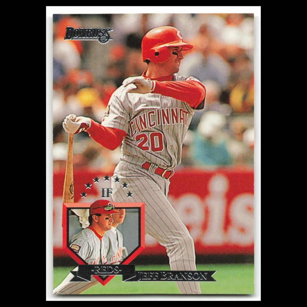 Jeff Branson #508 1995 Donruss Cincinnati Reds Baseball Card MLB NM