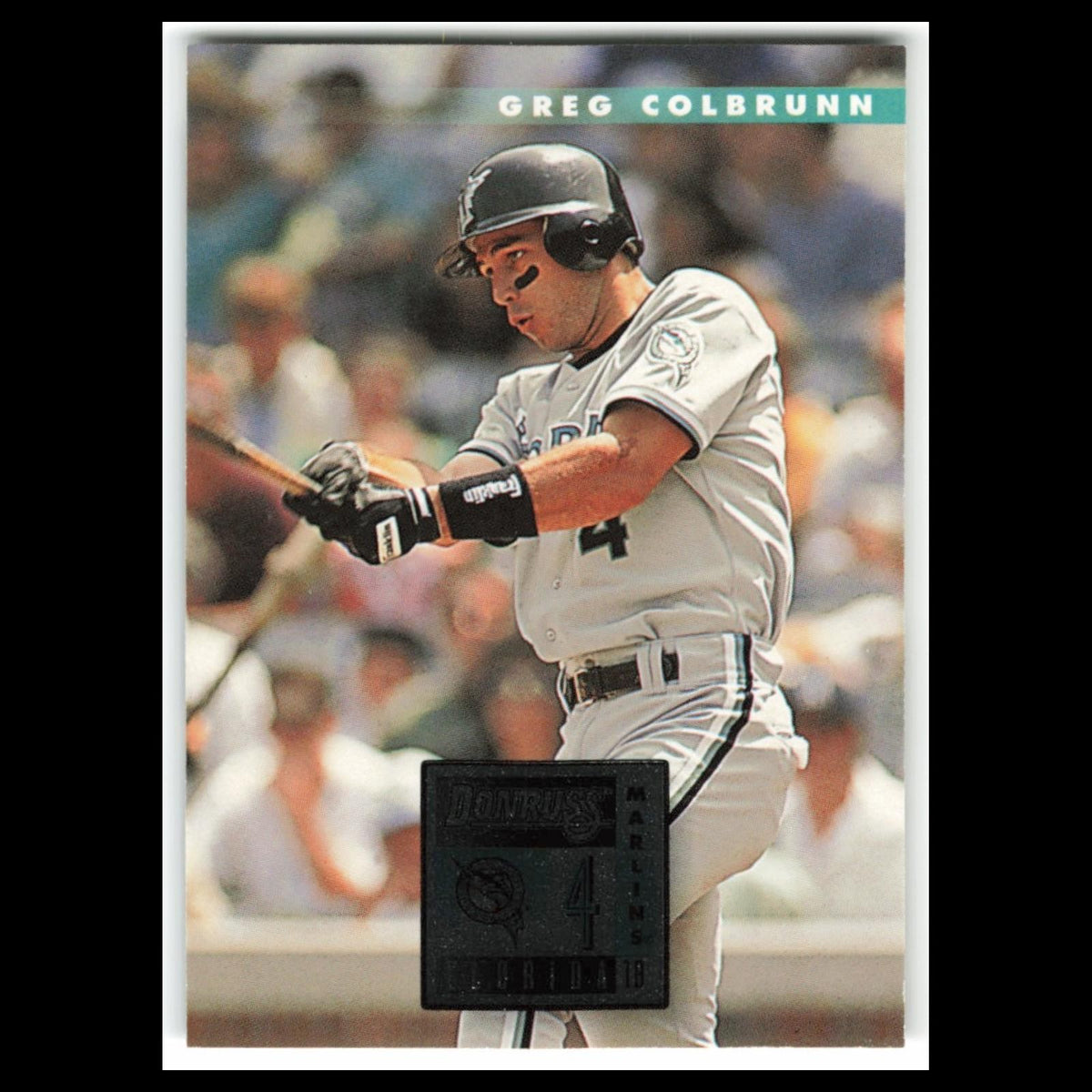 Greg Colbrunn #133 1996 Donruss Florida Marlins Baseball Card MLB NM