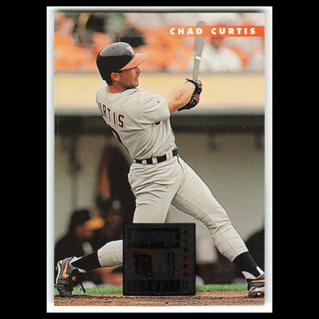 Chad Curtis #135 1996 Donruss Detroit Tigers Baseball Card MLB NM