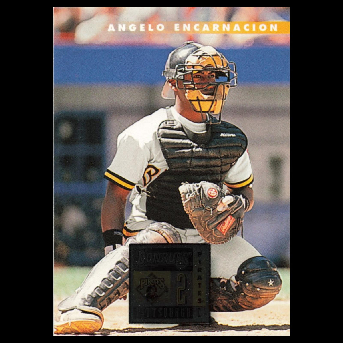 Angelo Encarnacion #5 1996 Donruss Pittsburgh Pirates Baseball Card MLB NM