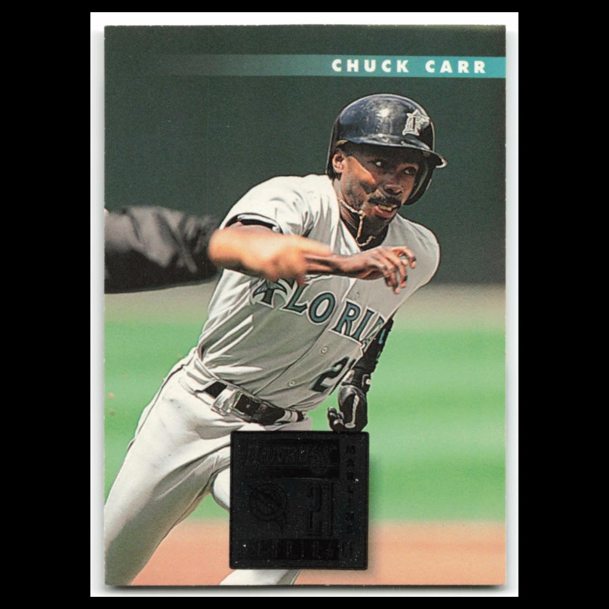 Chuck Carr #236 1996 Donruss Florida Marlins Baseball Card MLB NM