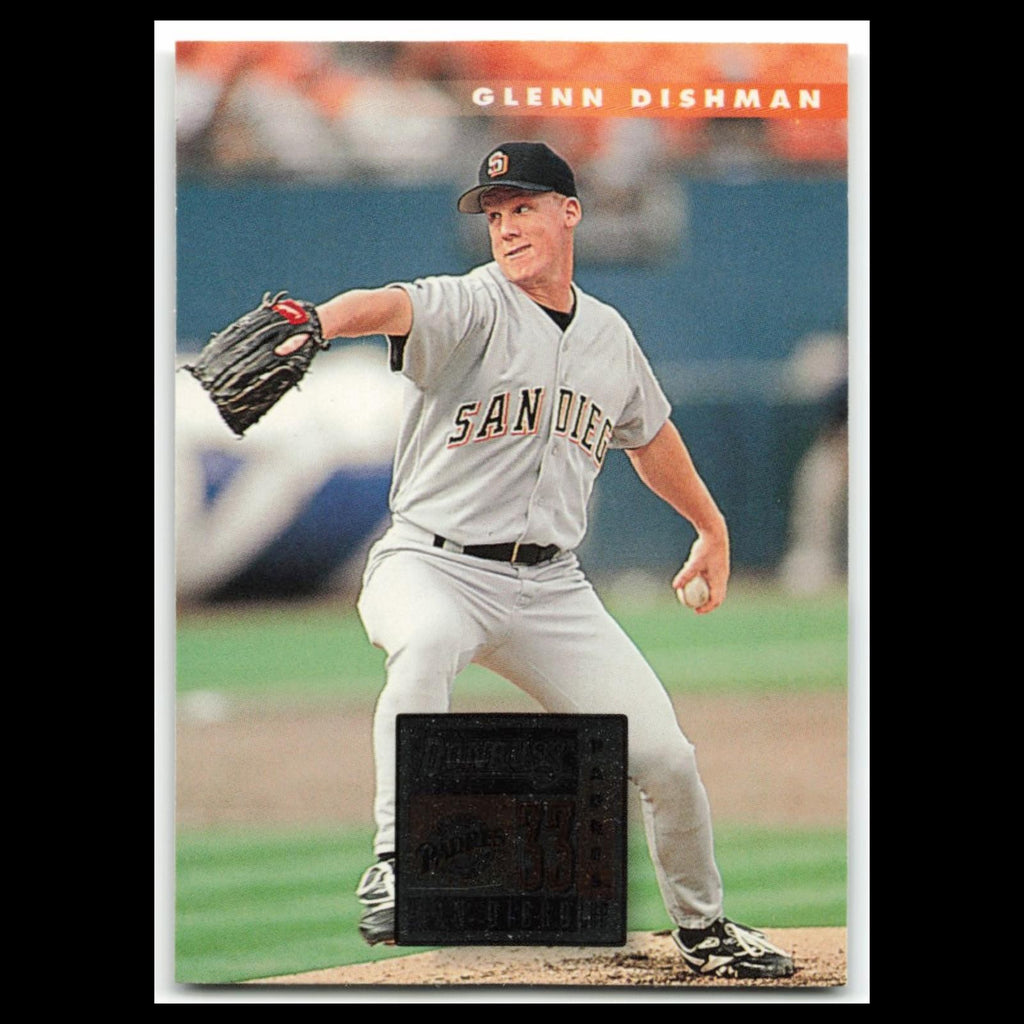 Glenn Dishman #263 1996 Donruss San Diego Padres Baseball Card MLB NM