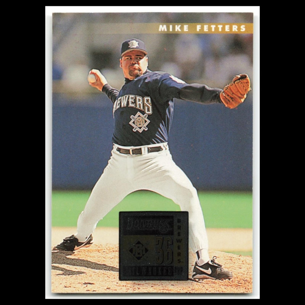 Mike Fetters #173 1996 Donruss Milwaukee Brewers Baseball Card MLB NM