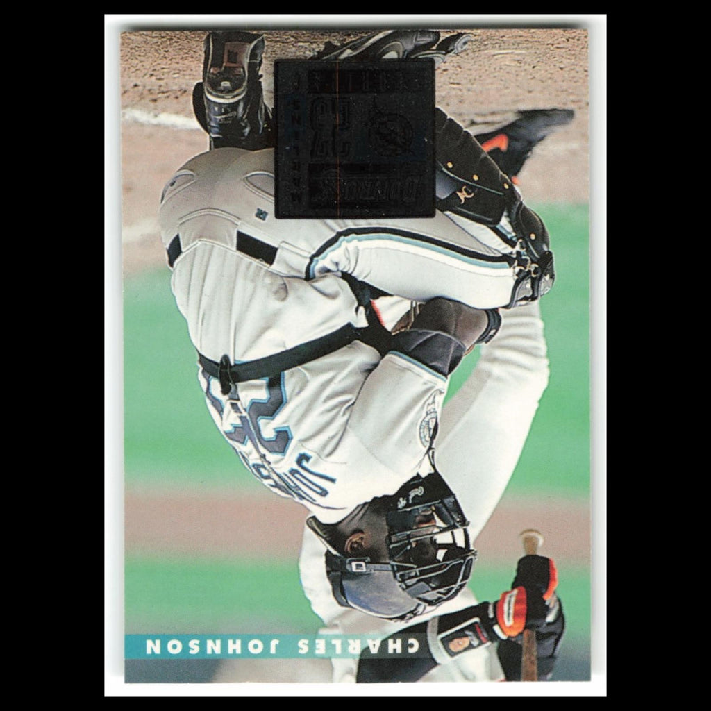 Charles Johnson #313 1996 Donruss Florida Marlins Baseball Card MLB NM