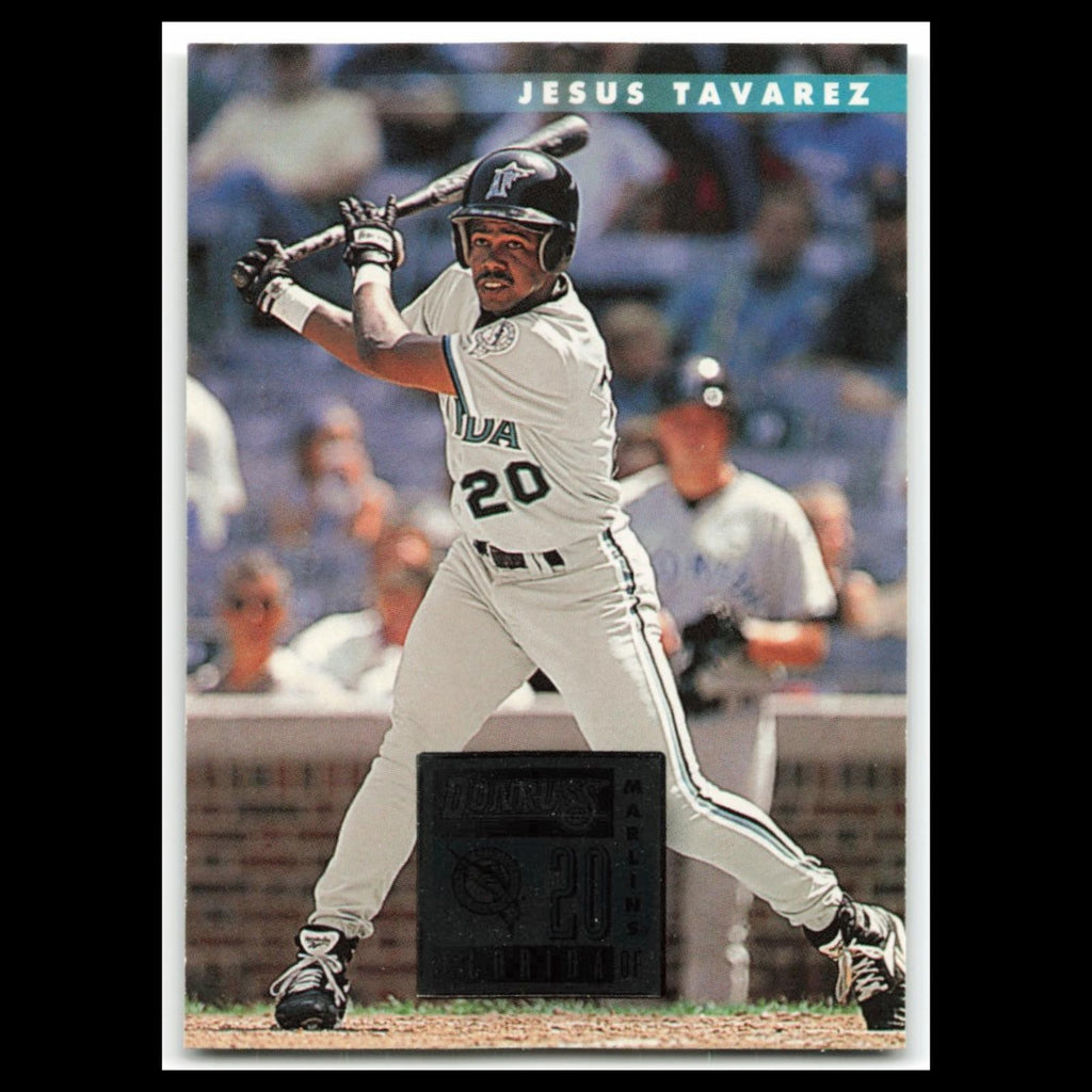 Jesus Tavarez #366 1996 Donruss Florida Marlins Baseball Card MLB NM