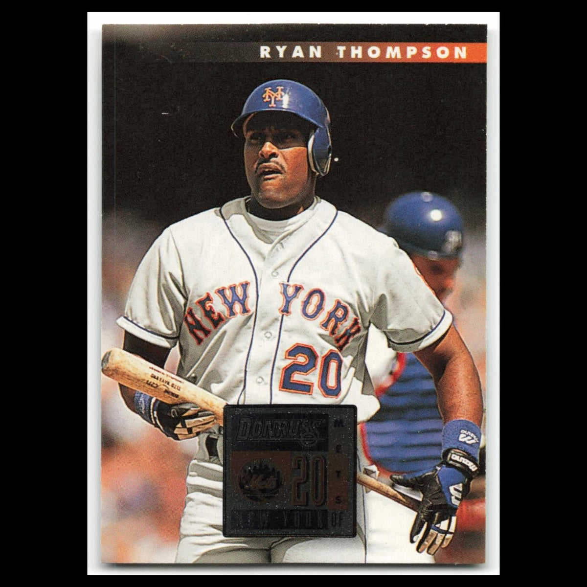 Ryan Thompson #458 1996 Donruss New York Mets Baseball Card MLB NM