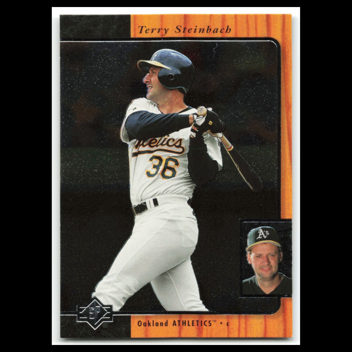 Terry Steinbach #137 1996 Upper Deck SP Oakland Athletics Baseball Card MLB NM