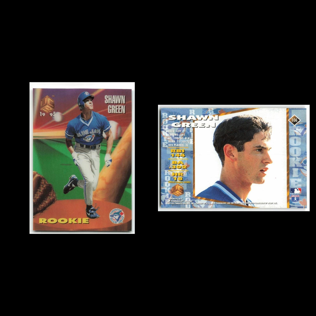 Shawn Green Rookie #106 1995 Sportflix UC3 Toronto Blue Jays Baseball Card MLB