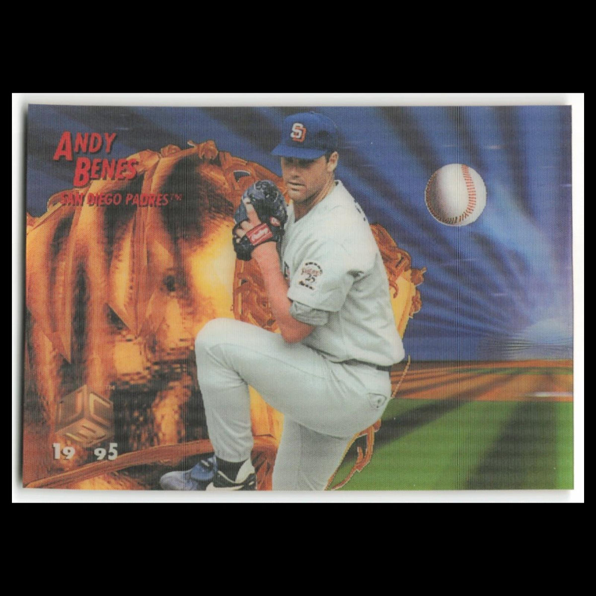 Andy Benes #24 1995 Sportflix UC3 San Diego Padres Baseball Card MLB NM