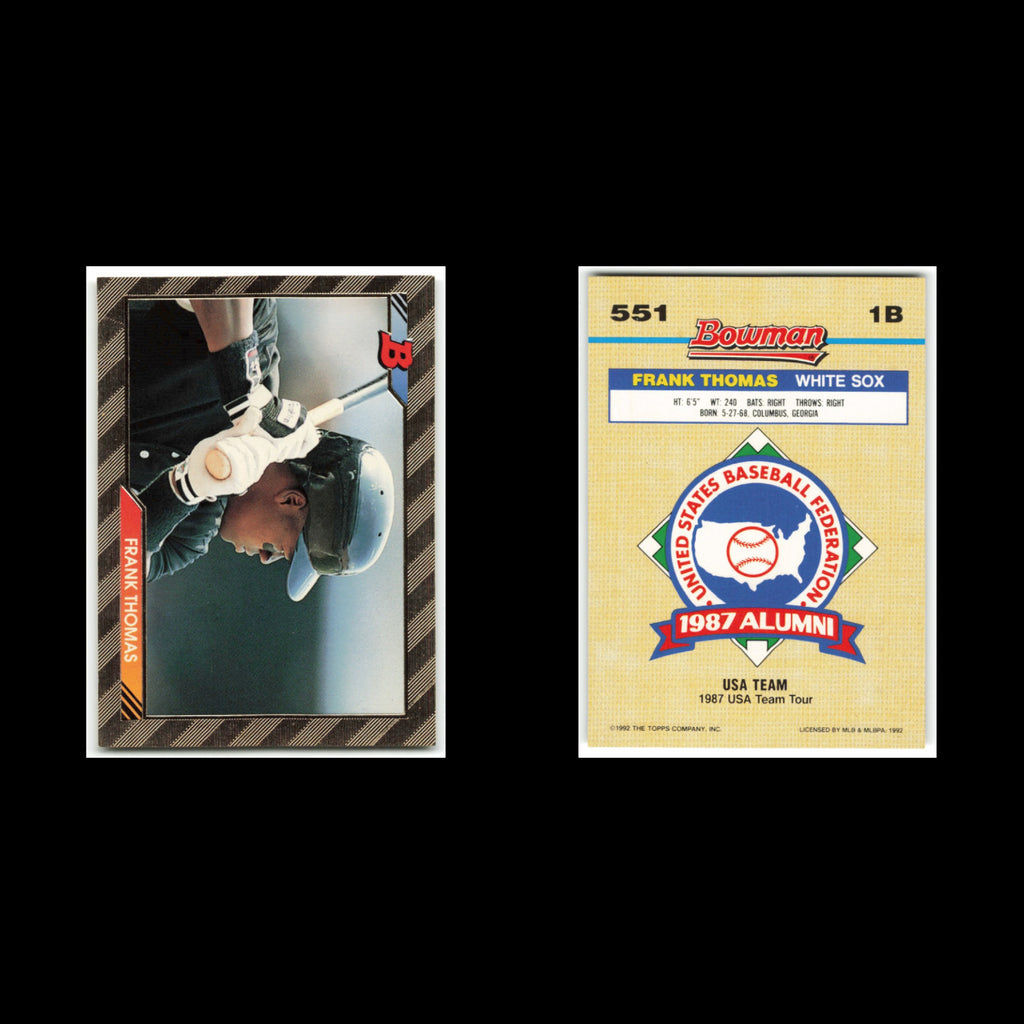 Frank Thomas Lot 8 Baseball Cards 1995 Collectors Choice SE Chicago White Sox NM