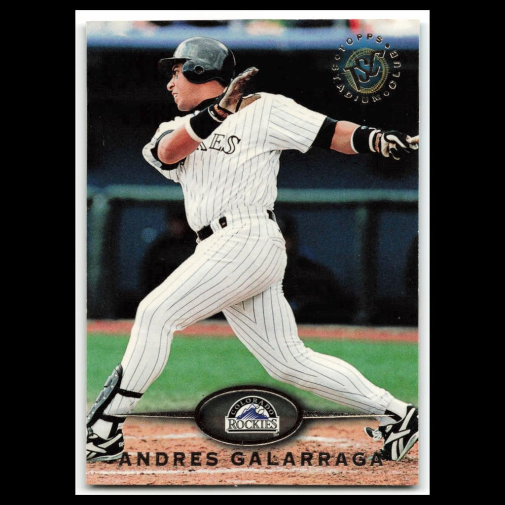 Andres Galarraga #32 1995 Topps Stadium Club Colorado Rockies Baseball Card MLB
