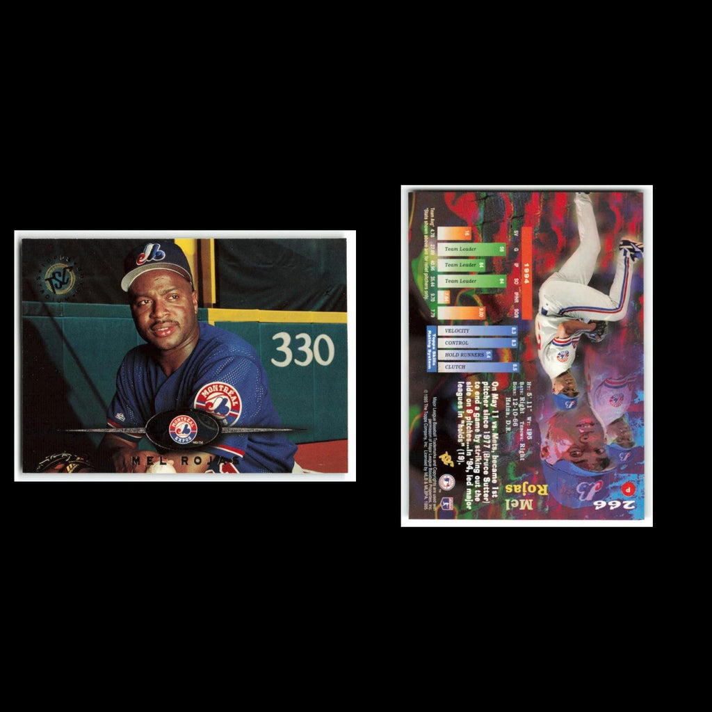 Mel Rojas #266 1995 Topps Stadium Club Montreal Expos Baseball Card MLB NM
