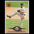Rick Aguilera #177 1995 Topps Stadium Club Minnesota Twins Baseball Card MLB NM