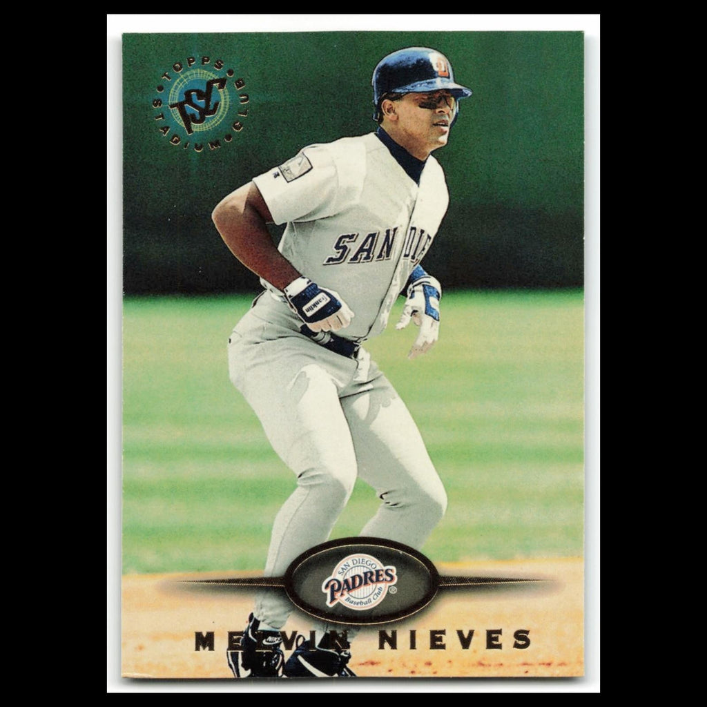 Melvin Nieves #438 1995 Topps Stadium Club San Diego Padres Baseball Card MLB NM
